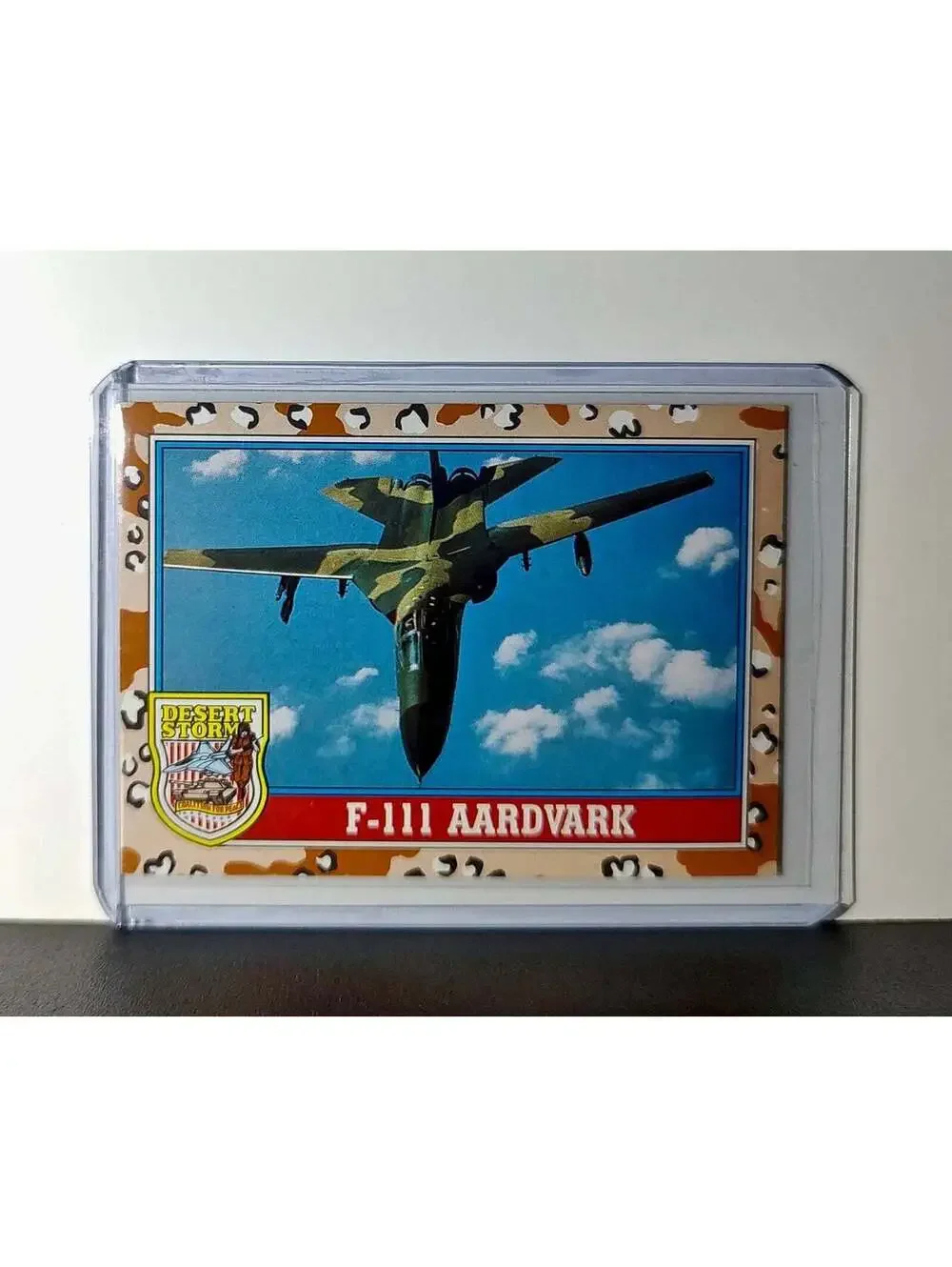 F-111 Aardvark 1991 Topps Desert Storm #133 Card